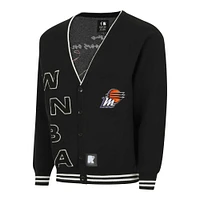 Unisex round21  Black Phoenix Mercury Campus Fit Full-Button Cardigan