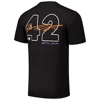 Unisex round21 Brittney Griner Black Phoenix Mercury Player Signature Name & Number T-Shirt