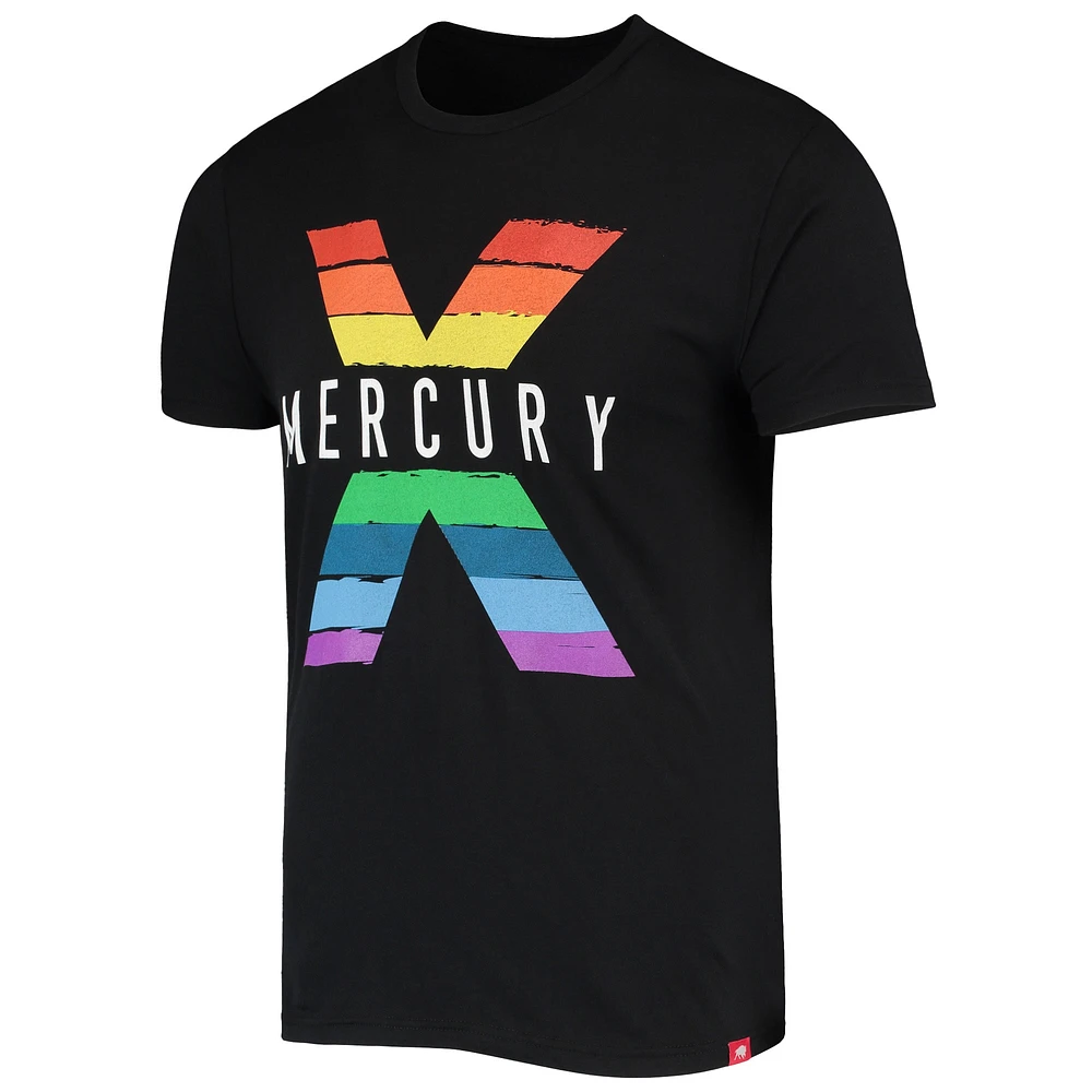 Unisex Sportiqe Black Phoenix Mercury X Pride Tri-Blend T-Shirt