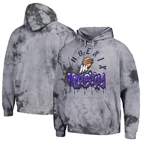 Unisex Stadium Essentials Charcoal Phoenix Mercury Street Art Dark Crystal Tie-Dye Washed Pullover Hoodie