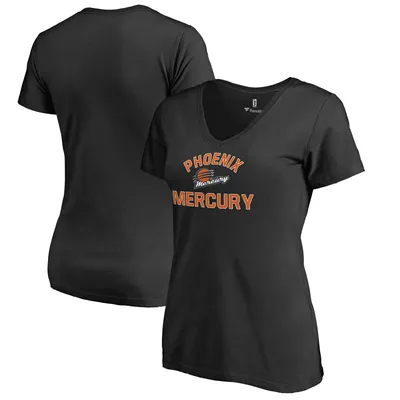 Phoenix Mercury Fanatics Branded Women's Overtime V-Neck T-Shirt - Black