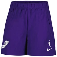 Women's Nike Purple Phoenix Mercury Buzzer Beaters Woven Performance Shorts