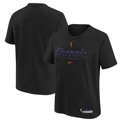 T-shirt Nike Phoenix Mercury Legend Practice Performance noir pour jeune