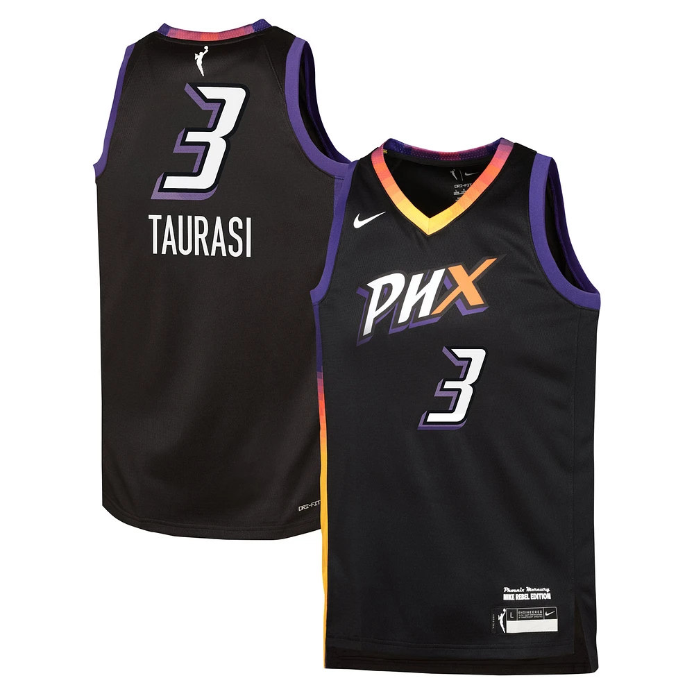 Maillot Nike Diana Taurasi pour jeune Phoenix Mercury 2024 édition Rebel noir