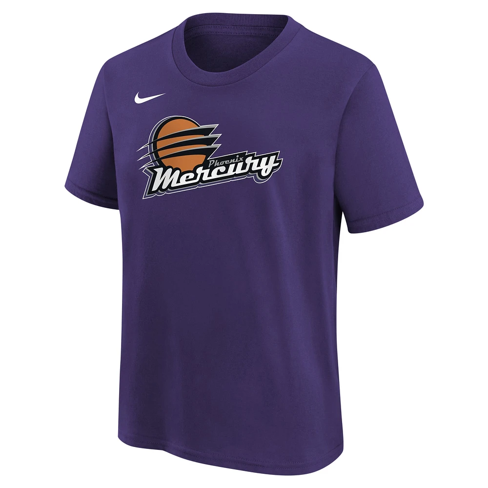 T-shirt Nike violet Phoenix Mercury Essential avec logo pour jeune