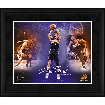 Devin Booker Phoenix Suns Facsimile Signature Framed 16" x 20" Stars of the Game Collage