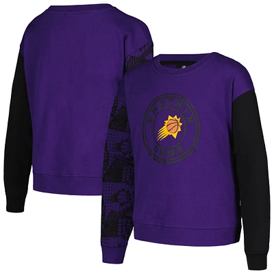 Sweat-shirt violet Phoenix Suns Trifecta pour filles