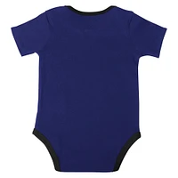 Infant Purple/Black/Gray Phoenix Suns Bank Shot Bodysuit, Hoodie T-Shirt & Shorts Set