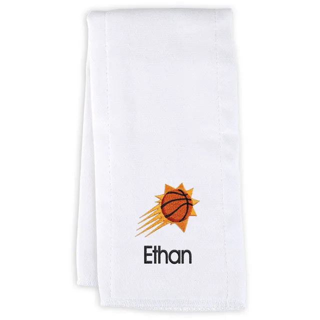 Lids Phoenix Suns Infant Personalized Burp Cloth - White