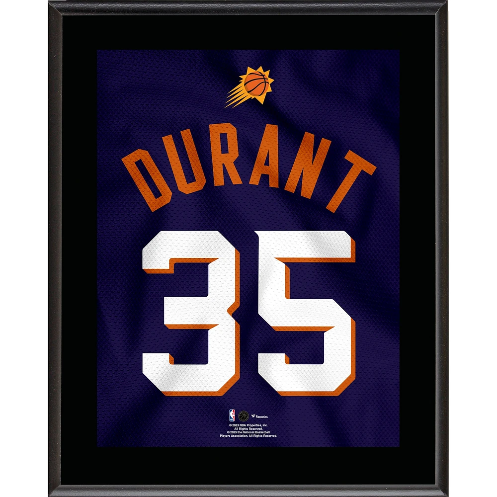 Kevin Durant Phoenix Suns 10.5" x 13" Jersey Number Sublimated Player Plaque