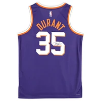 Kevin Durant Phoenix Suns Autographed Nike Purple 2023-24 Icon Edition Swingman Jersey