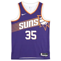 Kevin Durant Phoenix Suns Autographed Nike Purple 2023-24 Icon Edition Swingman Jersey