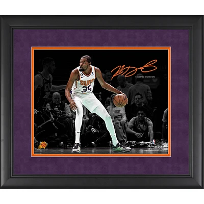 Kevin Durant Phoenix Suns Framed 11" x 14" Spotlight Photograph - Facsimile Signature