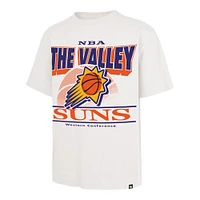 Men's '47  White Phoenix Suns City Edition Shifty Foundation T-Shirt