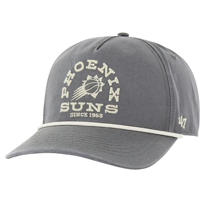Men's '47  Charcoal Phoenix Suns Canyon Ranchero Hitch Adjustable Hat