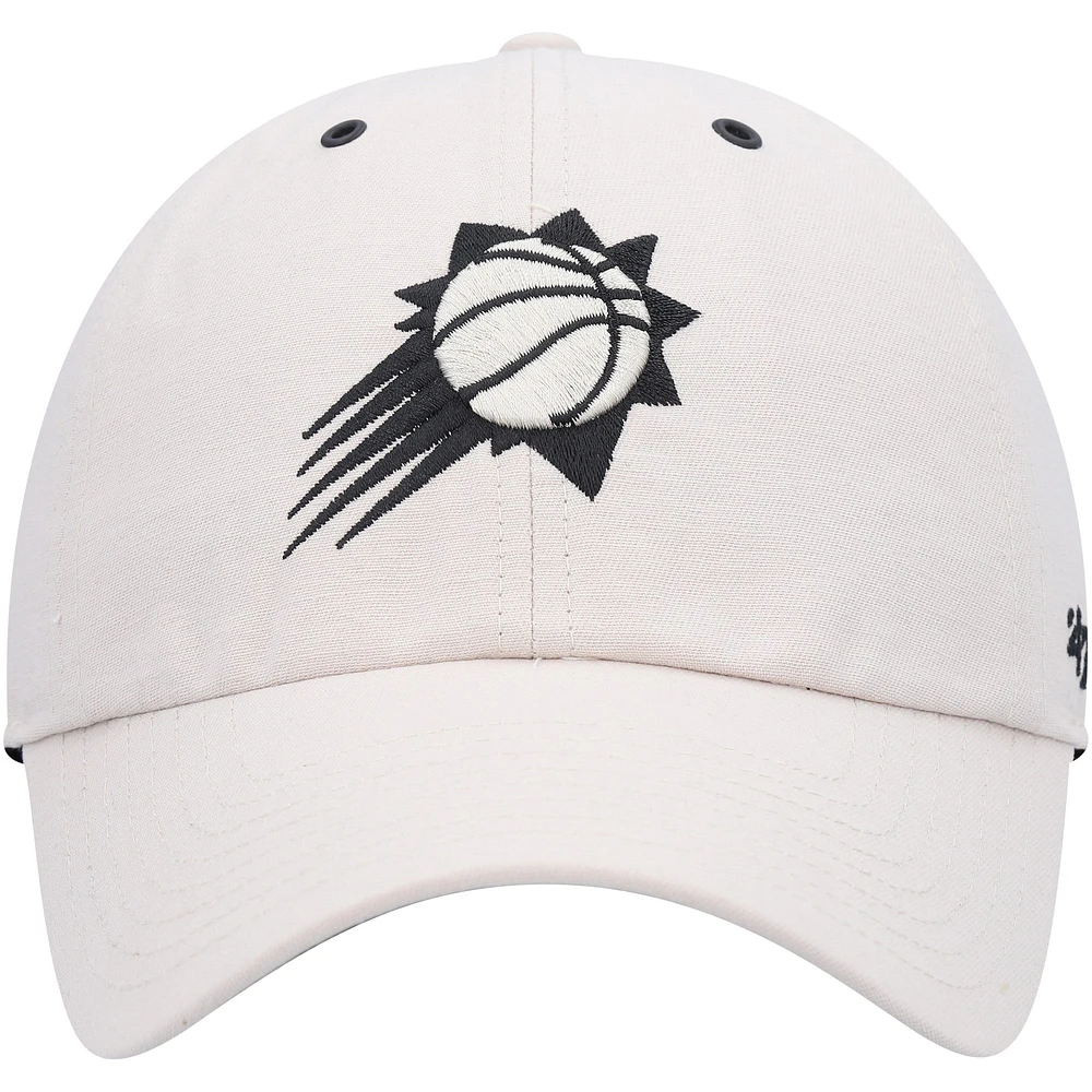 Men's '47 Cream Phoenix Suns Lunar Clean Up Adjustable Hat