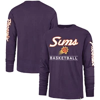 T-shirt à manches longues pour hommes '47 Purple Phoenix Suns 2023/24 City Edition Triplet Franklin