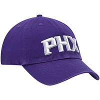 Casquette réglable '47 Purple Phoenix Suns Clean Up Wordmark pour homme