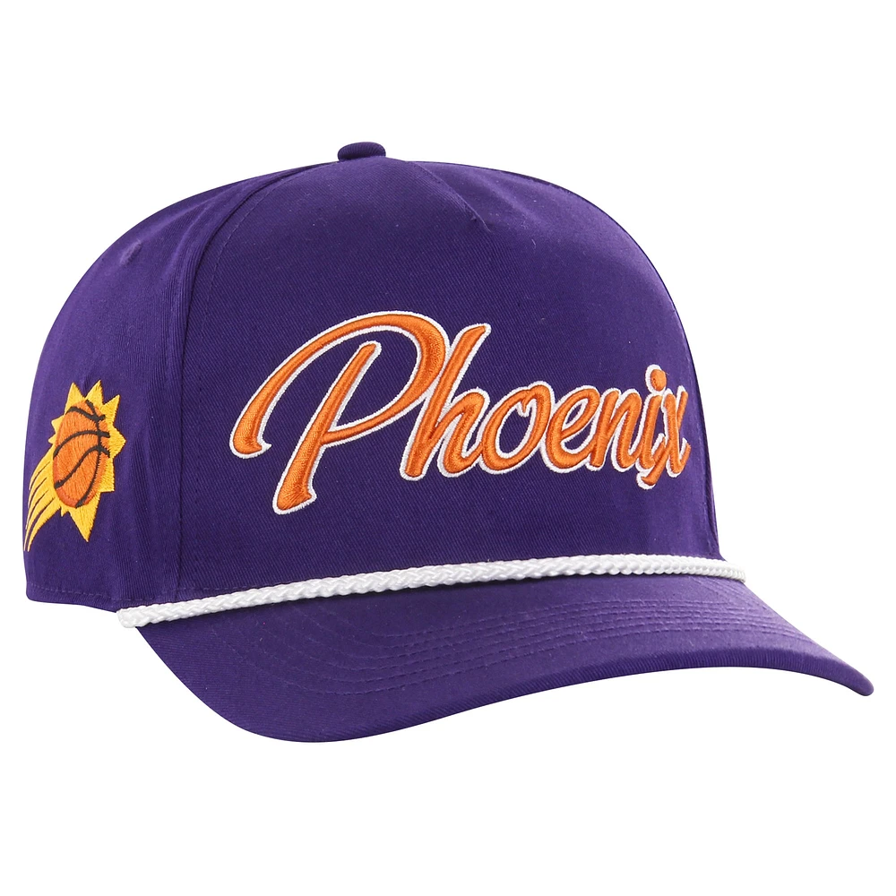 Men's '47  Purple Phoenix Suns Overhand Logo Hitch Adjustable Hat