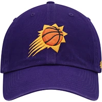 Casquette réglable '47 Purple Phoenix Suns Team Logo Clean Up pour homme