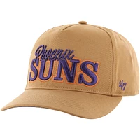 Casquette réglable Barnes Hitch '47 Tan Phoenix Suns pour hommes