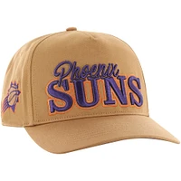 Casquette réglable Barnes Hitch '47 Tan Phoenix Suns pour hommes