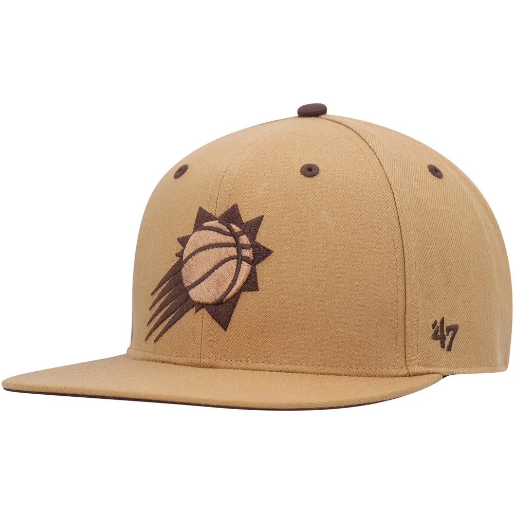 Lids Phoenix Suns '47 Toffee Captain Snapback Hat - Tan