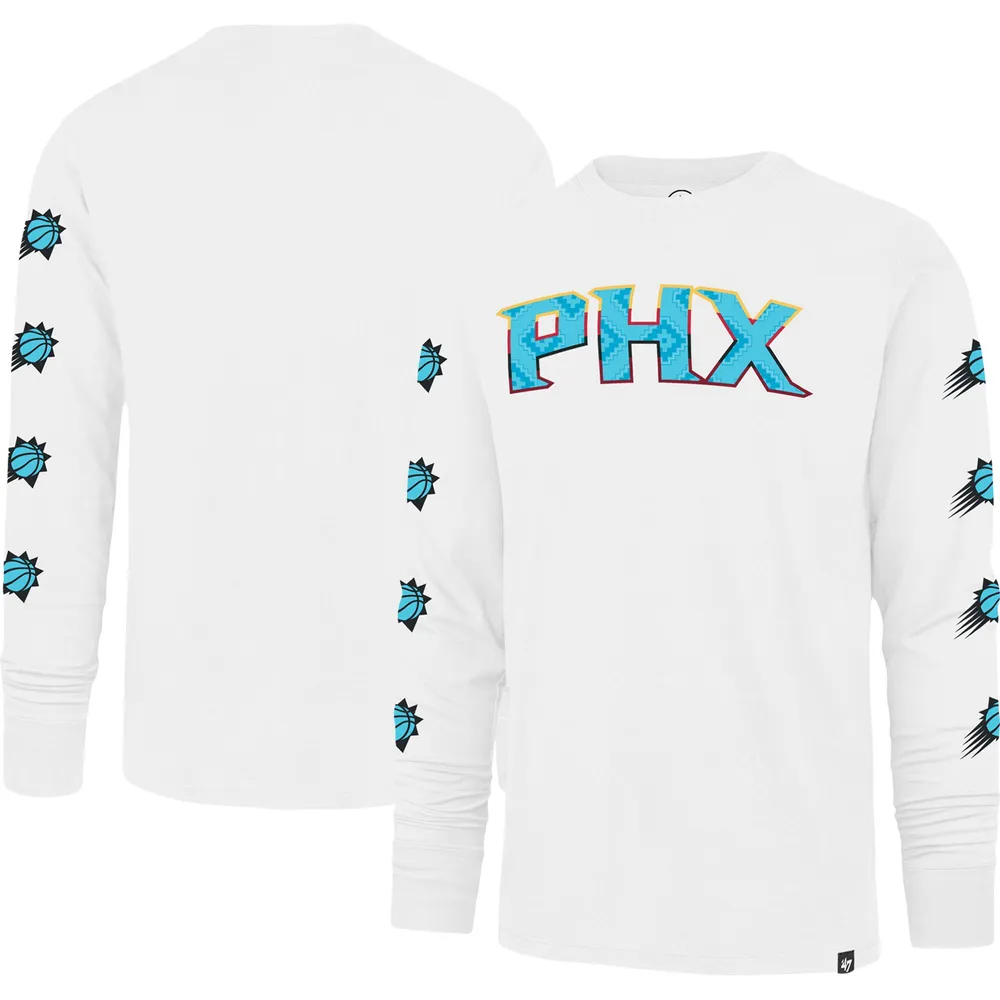 Lids Phoenix Suns '47 City Edition Downtown Franklin Long Sleeve T-Shirt -  White