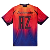 Men's Authmade x NBA Orange Phoenix Suns Soccer Kit Fashion Jersey