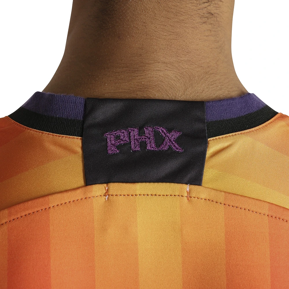 Men's Authmade x NBA Orange Phoenix Suns Soccer Kit Fashion Jersey