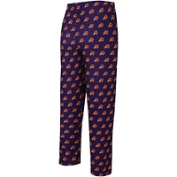 Pantalon de nuit Concepts Sport violet Phoenix Suns avec logo imprimé pour hommes