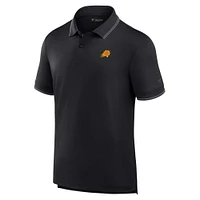 Men's Fanatics Black Phoenix Suns Front Office Pique Polo