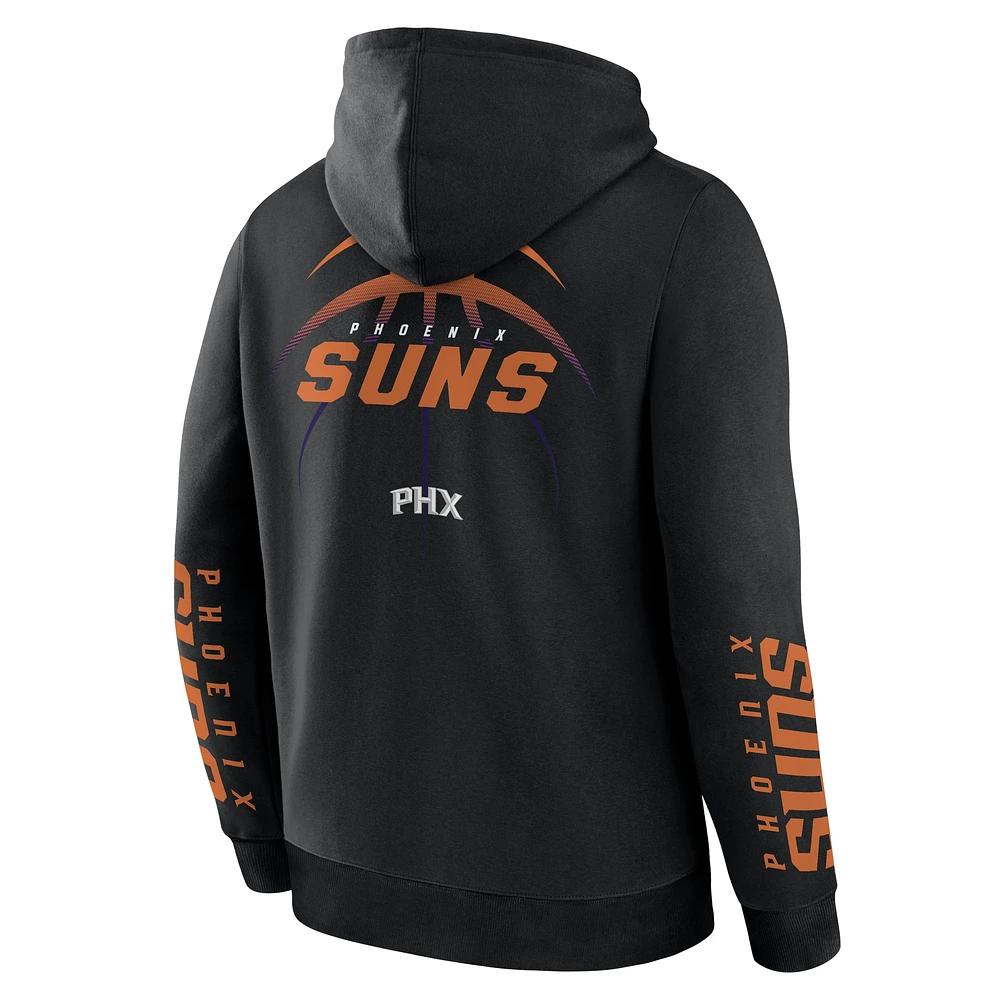 Men's Fanatics Black Phoenix Suns Legacy Guard Pullover Hoodie