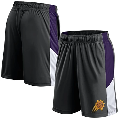 Short d'entraînement Fanatics Black Phoenix Suns pour homme