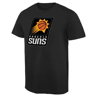 Phoenix Suns Fanatics Branded Primary Logo T-Shirt - Black
