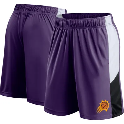 Phoenix Suns Fanatics Branded Champion Rush Colorblock Performance Shorts - Purple