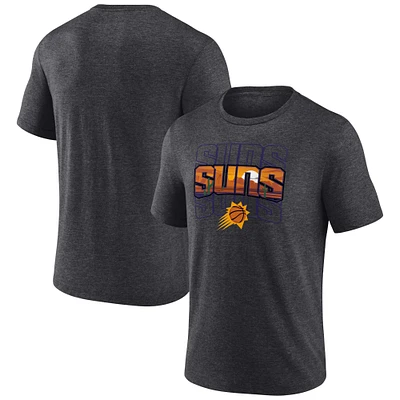 T-shirt tri-mélange annonceur Fanatics Charcoal Phoenix Suns Hometown Originals pour hommes