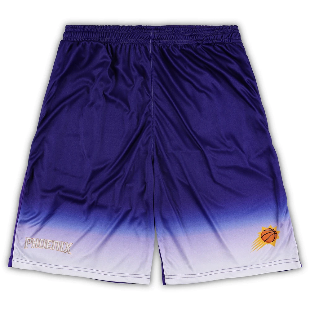 Men's Fanatics Purple Phoenix Suns Big & Tall Fadeaway Shorts