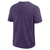 T-shirt violet chiné pour homme, motif succès des Phoenix Suns