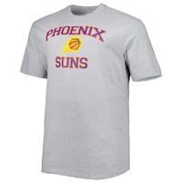 Men's Heathered Gray Phoenix Suns Big & Tall Heart Soul T-Shirt