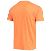 Men's Homage Devin Booker Orange Phoenix Suns Comic Book Player Tri-Blend T-Shirt