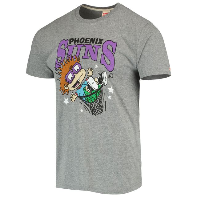 T-shirt Hommage gris chiné Phoenix Suns NBA x Razmoket triple mélange pour homme