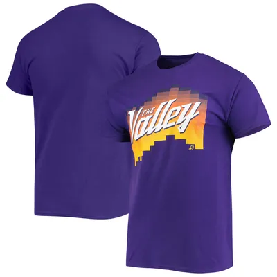 Phoenix Suns Junk Food The Valley Pixel T-Shirt - Purple