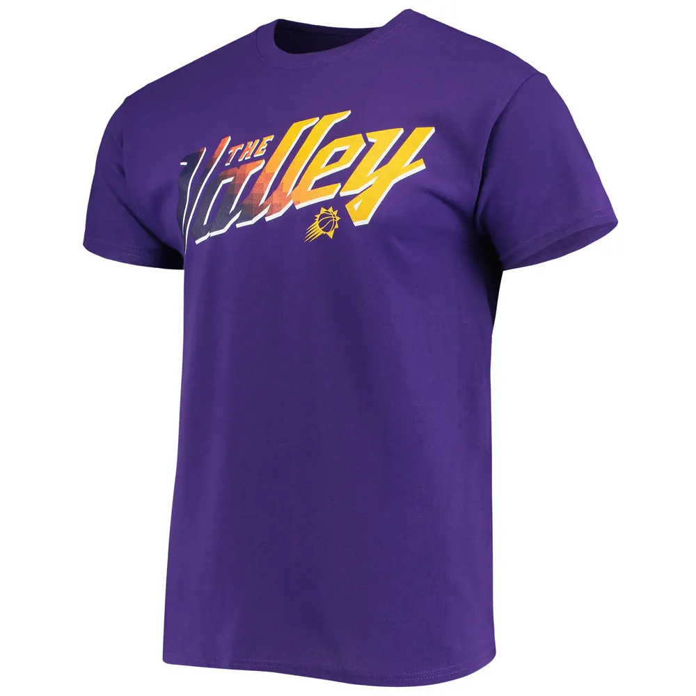 Men's Junk Food Purple Phoenix Suns The Valley T-Shirt