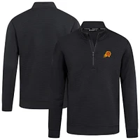 Men's Levelwear  Black Phoenix Suns Accolade Cushion Quarter-Zip Pullover