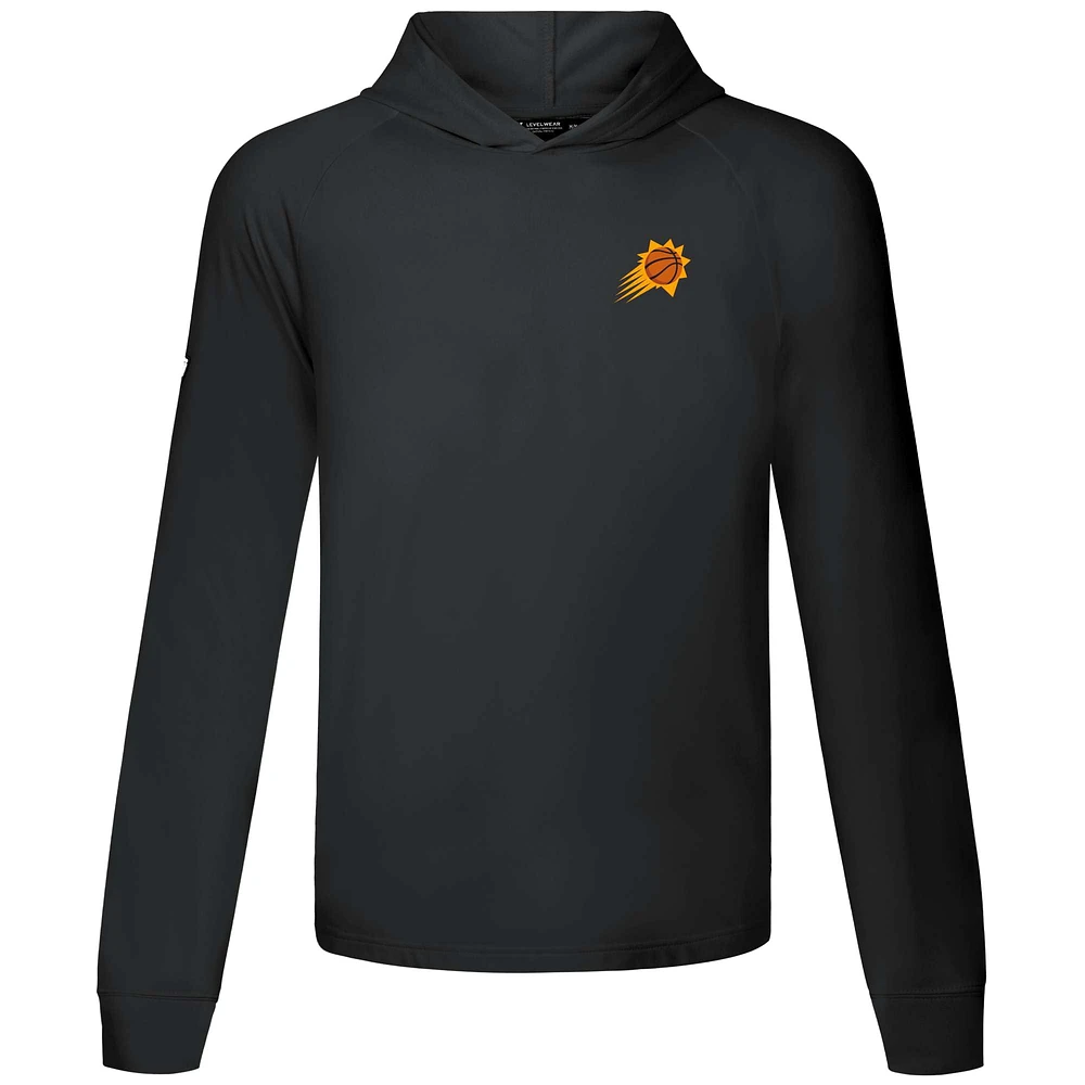 Men's Levelwear Black Phoenix Suns Dimension R Pullover Hoodie