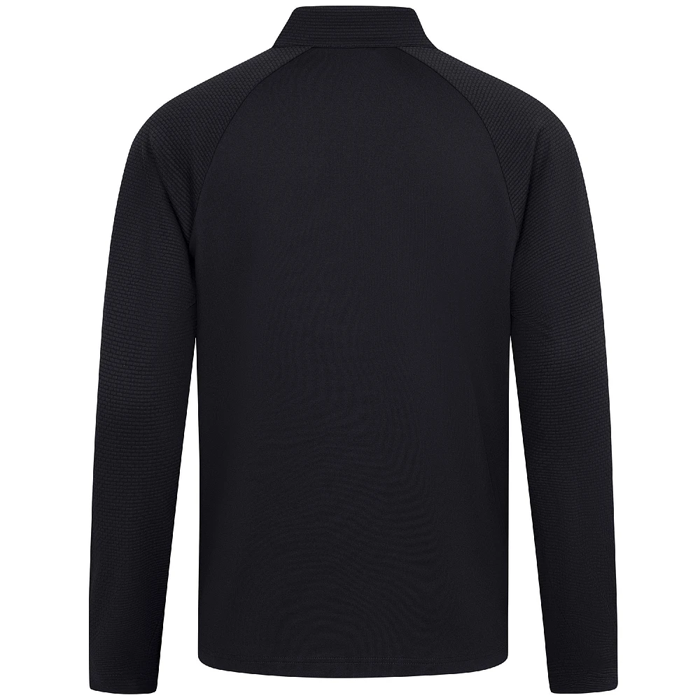 Men's Levelwear Black Phoenix Suns Volley Quarter-Zip Top