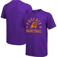 Majestic Threads pour homme violet chiné Phoenix Suns Ball Hog T-shirt triple mélange