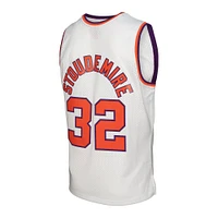 Maillot Swingman Mitchell & Ness Amar'e Stoudemire blanc pour homme des Phoenix Suns 2002/03 Hardwood Classics