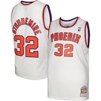 Maillot Swingman Mitchell & Ness Amar'e Stoudemire blanc pour homme des Phoenix Suns 2002/03 Hardwood Classics